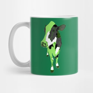 Cow Green Mug